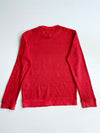 Tommy Hilfiger Red TH Logo Striped Sweatshirt (S)