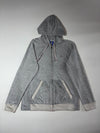 Adidas Originals Full-Zip Hoodie – Heather Grey (L)