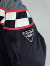 Triumph Checkered Flag Motorcycle Racing Jacket Padded  (XL)