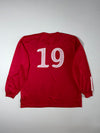 Vintage Adidas Climalite FFF Challenge Jean Leroy Red Long Sleeve Football Jersey – (2XL)