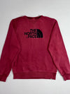 The North Face | Red Embroidered Logo Crewneck Sweatshirt (M)