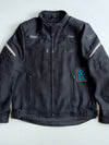 S-Line Black Motorcycle Riding Jacket – 88 Calgary Edition Patch (L)
