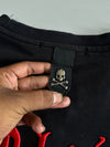 Philipp Plein “Illegal Fight Club” Sweatshirt | Faded Black | Red Gothic Logo | Straight Cut (M)