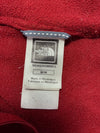 The North Face Vintage Red & Black Quarter-Zip Fleece Pullover (M)