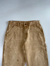 Carhartt Double Knee Carpenter Pants  Sun-Faded Tan Canvas Duck Relaxed Fit (W:32 |L:40)