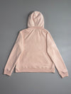 Roots Light Pink Embroidered Logo Pullover Hoodie (M)