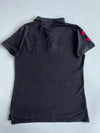 Ralph Lauren “The Skinny Polo” – Black with Red Big Pony (Xs)