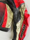 Vintage Dainese Premium Original Pure Italian Leather Racing Jacket (Paded)(XL)