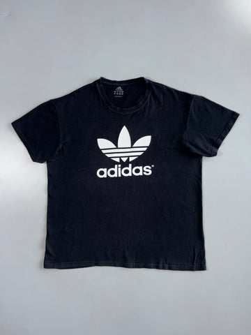 Adidas Originals | Trefoil Logo Tee | Black/White (L)