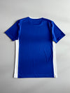 Adidas Climalite Football Jersey Blue White Stripes (M)