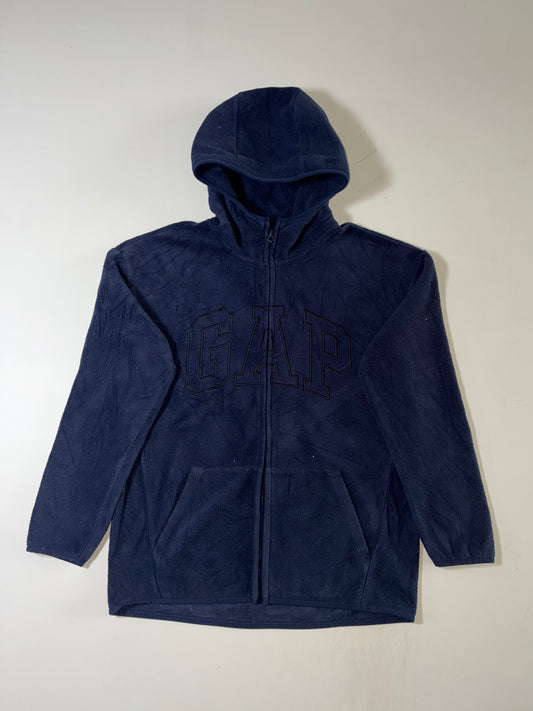 Gap Kids Navy Fleece Zip Hoodie (S)
