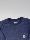 Carhartt Navy Pocket L/S (Modern Fit)(L)