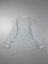 Lacoste Striped Button-Up Shirt (S)