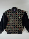Paul & Shark Yachting Vintage Velvet Patchwork Bomber Jacket (2XL)