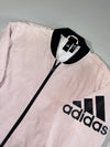 Adidas Full-Zip Bomber Jacket – Dusty Pink/Black (S)