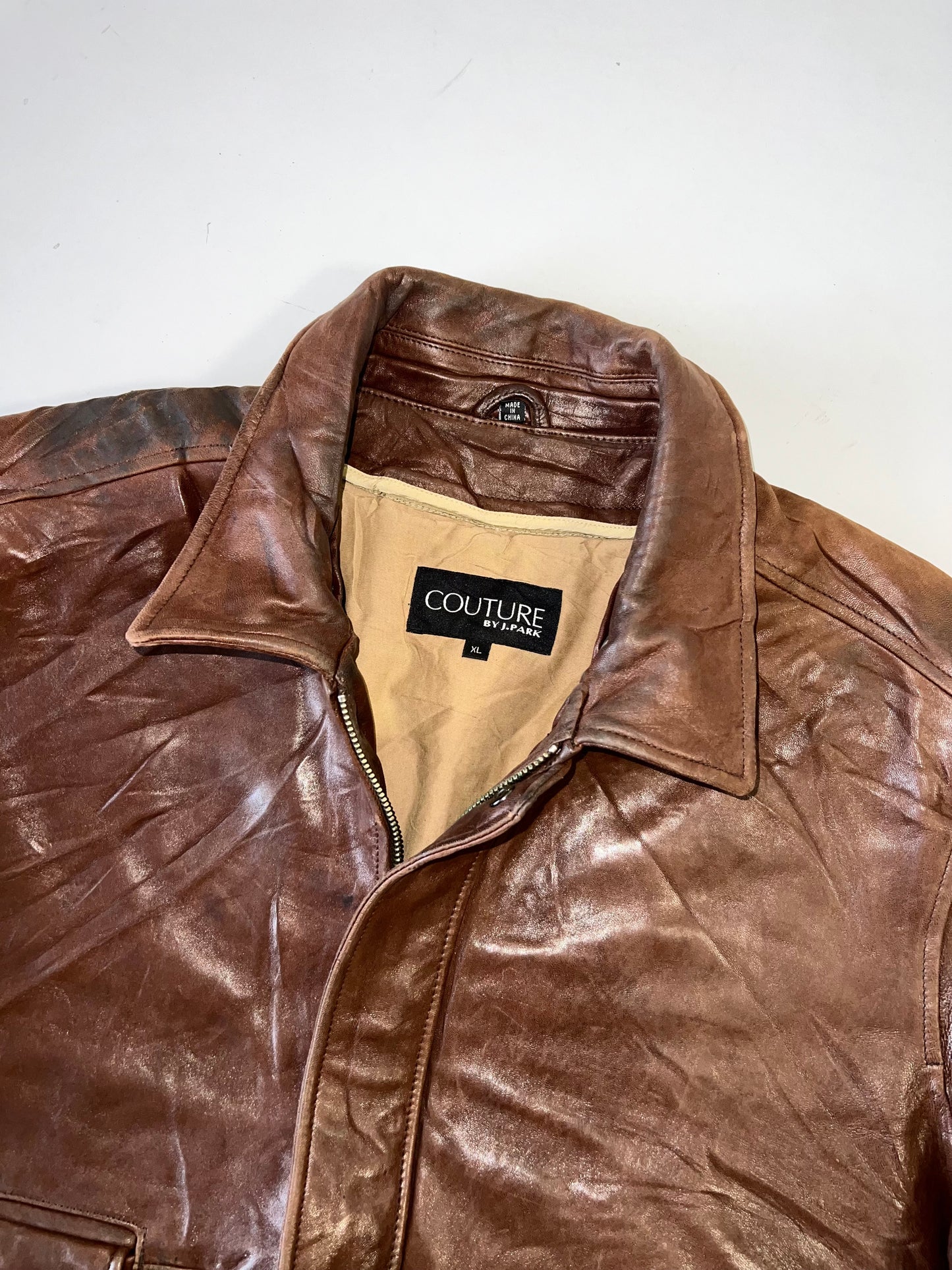 ZSuper Premium HEAVY Premium Original Leather Jacket (XL/2XL)