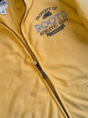 Roots Athletic Dept Yellow Distressed Double Zipper Zip up (S)
