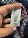 Polo Ralph Lauren | Navy Red Fair Isle Script Logo Knit Sweater | (XL)