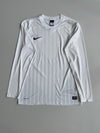 Nike Dri-Fit | Long Sleeve Striped Jersey White (M)