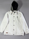 Scape x Mark Gonzales White Hooded Snowboard Jacket (L)
