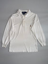 Polo Ralph Lauren | White Longsleeve Polo | (XS)
