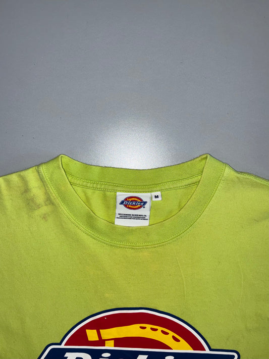 Dickies Logo T-Shirt (Neon Lime) (L)