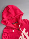 Nike | Pink Big Logo Zip-Up Hoodie (S)