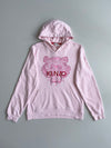 Kenzo Paris Pink Embroidered Tiger Logo Hoodie – (S)