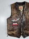 Last Rebels Harley-Davidson Patchwork Leather Vest (M)