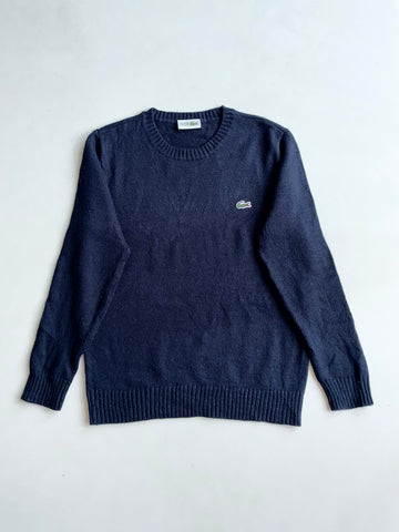 Vintage Chemise Lacoste Navy Knit Sweater (M)