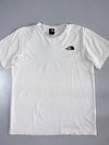The North Face White Logo T-Shirt (L)
