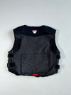 Arlen Ness Bikewear Tactical Utility Motorcycle Vest – Black, 3M Reflective (XL)