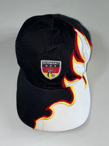 Germany Flame Soccer Cap (Adjustable)