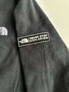 The North Face Black Fleece Zip Jacket – Sleeve Patch | (S)