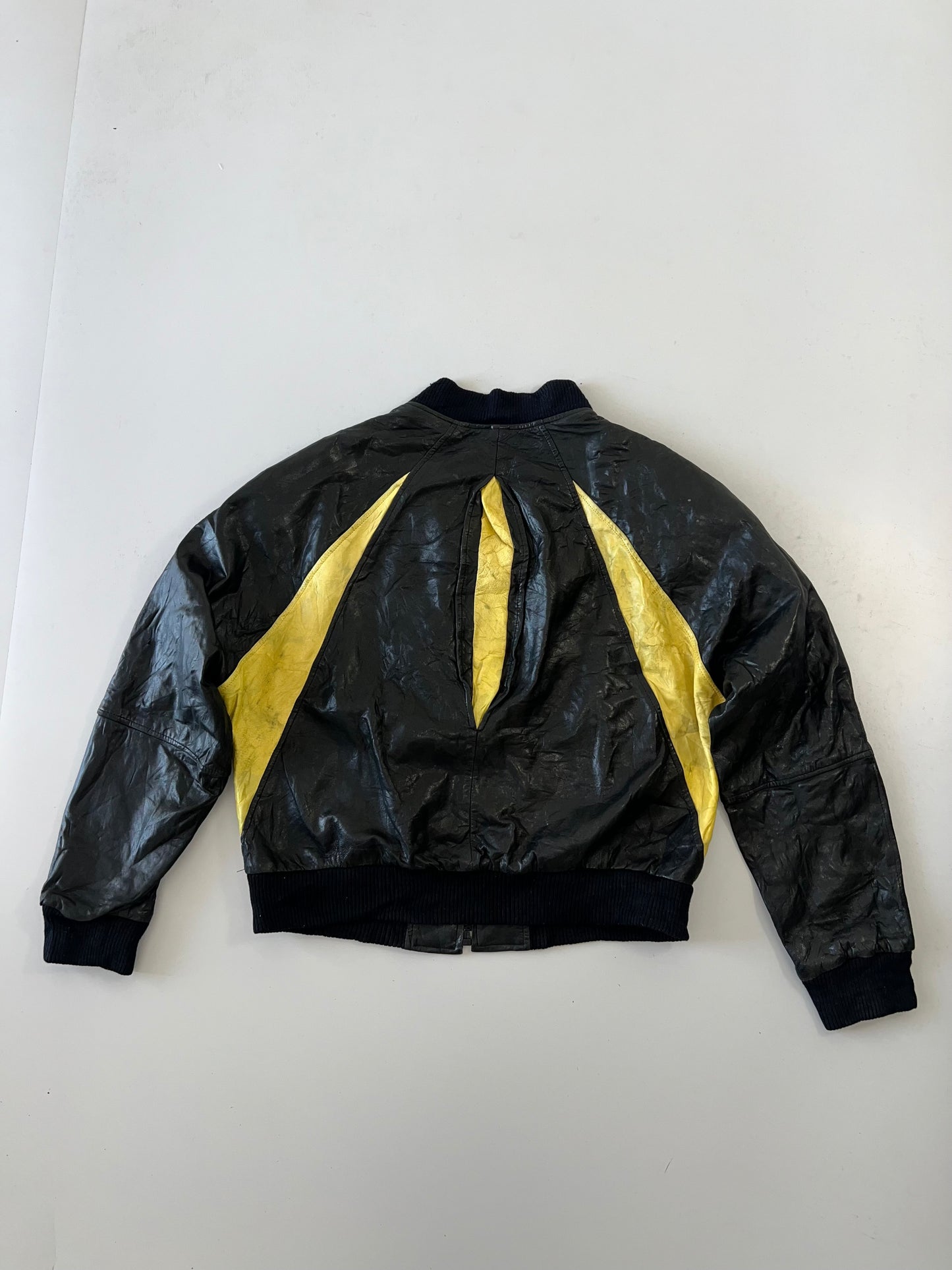 !                                             Andrew Mark Original Leather Jacket (L)