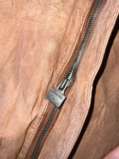 !                                                                                                                                                                                                                     Marlboro Original Sued Leather Jacket (L)