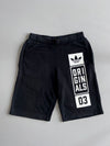 Adidas Originals Trefoil Black Shorts (W:27) (L:20.5)