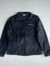 Columbia Full Zip Fleece Jacket – Black (M)