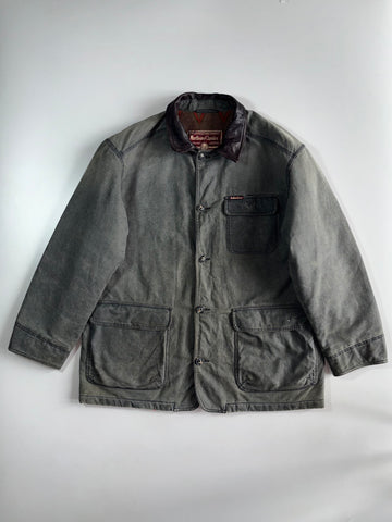 Marlboro Classics Country & Outdoors Chore Jacket | Leather Collar (2XL)