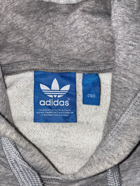 Adidas Originals Trefoil Logo Grey Pullover Hoodie (M)