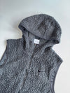 Nike Sherpa Fleece Hooded Vest – Black (XXS)