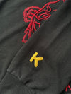 Kenzo Paris Black Tiger Embroidered Sweatshirt(M)