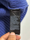 Calvin Klein Jeans | Blue Black Shetland Wool Knit Sweater (S)