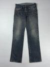 GAS Jeans Vintage Wash Straight Leg Denim Jeans (W:31) (L:41)