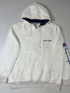 Champion Heather Grey Hoodie – Sleeve Script Logo (XL)