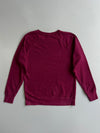 Raglan Crewneck Sweatshirt | Burgundy Maroon | Vintage Blank (S)