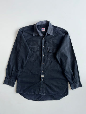 Vintage Levi’s Two-Pocket Twill Work Shirt (L/Xl)