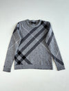 Burberry London Mega Check Knit Sweater – (S)