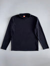 Puma Sport Lifestyle Mock Neck Long Sleeve Top — Black (L)