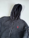 Polo Ralph Lauren Sherpa Fleece Full-Zip Hooded Jacket with QR (XL)